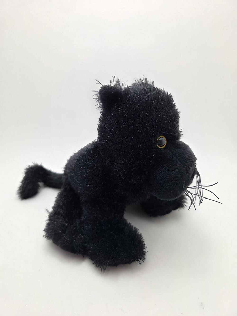 Vintage Webkinz Black Panther Plush with No Tag, Ganz Plush (9 inch) - Picture 3 of 5